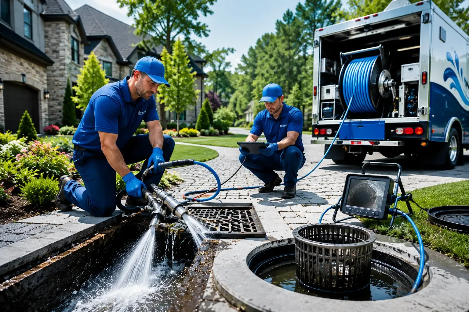 Local outdoor drain cleaning professionals in Winesburg, OH