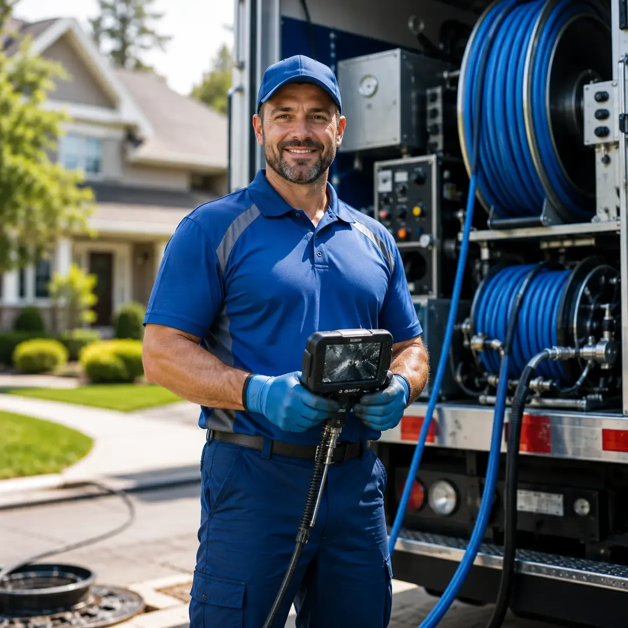 Local outdoor drain cleaning specialists in Winesburg, OH